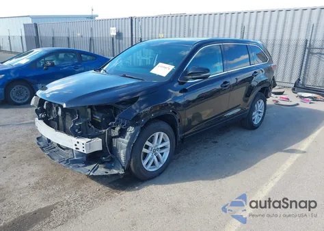 2016 Toyota Highlander Le from USA, damaged, VIN 5TDZARFH0GS021167